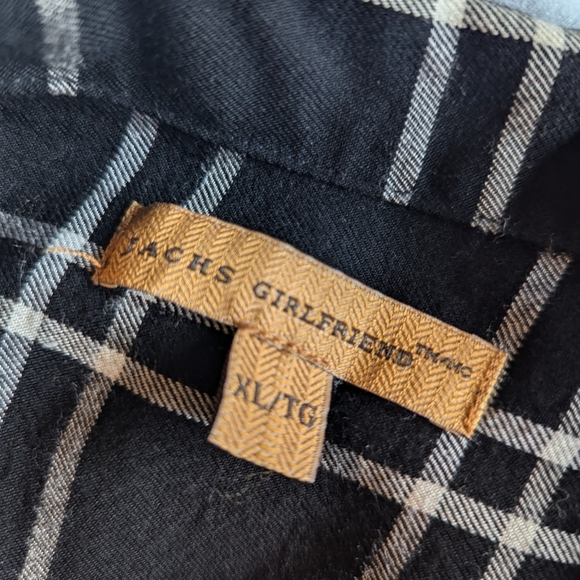 Plaid blouse XL - Picture 4 of 4